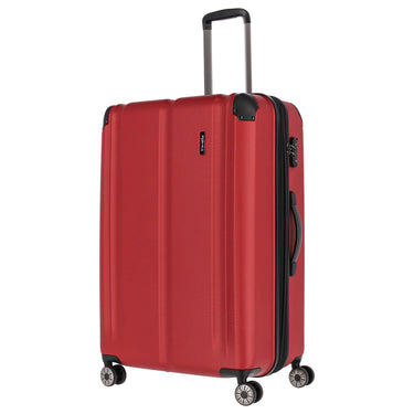 Travelite City - 4-Rollen-Trolley erw. L 77 cm (rot) - Ansicht 2