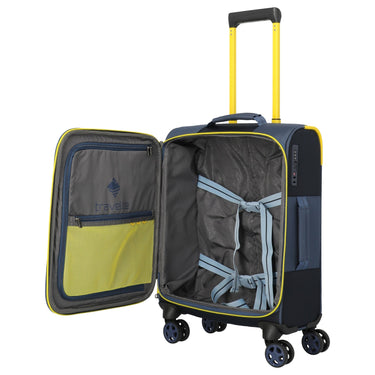 Travelite Color Craze - 4-Rollen-Kabinentrolley S 55 cm (dunkelblau) - Ansicht 6