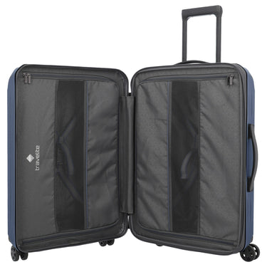 Travelite Dynamiic - 4-Rollen-Trolley M 66 cm erw. (denimblue) - Ansicht 6