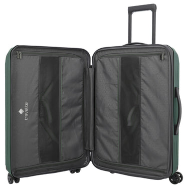 Travelite Dynamiic - 4-Rollen-Trolley M 66 cm erw. (grün) - Ansicht 6