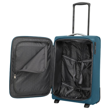Travelite Jetpack Slim - 2-Rollen-Trolley S 55 cm (petrol) - Ansicht 6