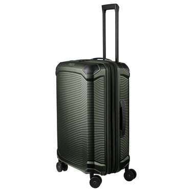 Travelite Millennium - 4-Rollen-Trolley M 67 cm erw. (pine green) - Ansicht 3