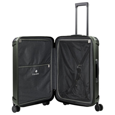 Travelite Millennium - 4-Rollen-Trolley M 67 cm erw. (pine green) - Ansicht 7