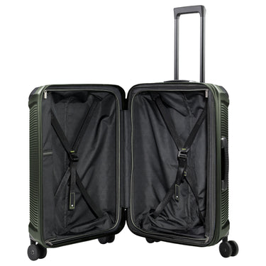 Travelite Millennium - 4-Rollen-Trolley M 67 cm erw. (pine green) - Ansicht 8