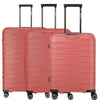 Travelite Mooby - 4-Wheel Trolley Set L/M/S 3pc. erw. (rot)