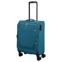 Travelite Umbria - 4-Rollen-Kabinentrolley S 55 cm (petrol) - Ansicht 2