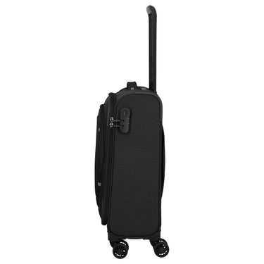 Travelite Umbria - 4-Rollen-Kabinentrolley S 55 cm (schwarz) - Ansicht 3