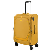 Travelite Umbria - 4-Rollen-Trolley M 67 cm erw. (golden glow) - Ansicht 2