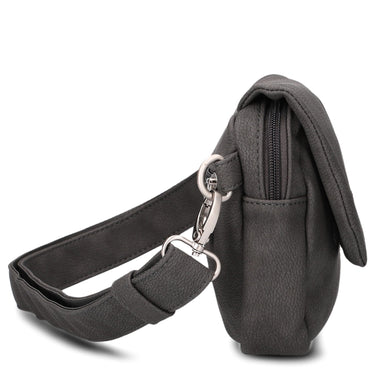 zwei Mademoiselle MH40 - Umhängetasche/Gürteltasche 25 cm (nubuk-stone) - Ansicht 2